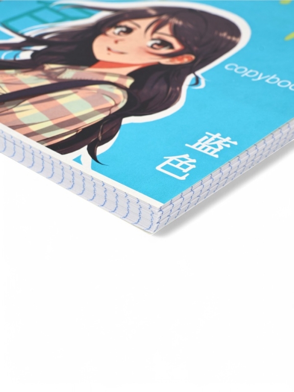 Тетрадь А5, 96 листов на спирали, 3 шт. &laquo;Яркие. Аниме&raquo; МИКС