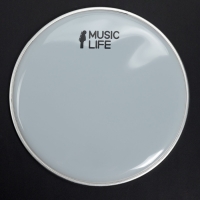 Пластик для барабана Music Life 10 дюймов, белый