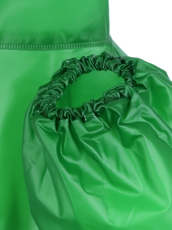 Дождевик - плащ взрослый, зеленый (без шнурков)