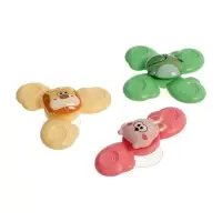 Спиннеры на присосках, 3 шт в наборе, зверушки