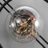 Бра "Аурита" LED 3Вт 4000К черный 32х16х25см