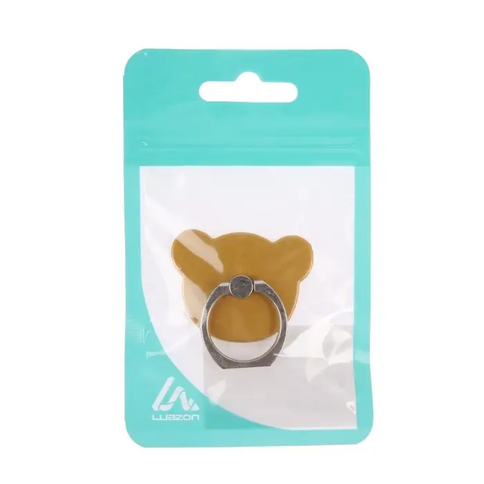 Держатель-подставка с кольцом для телефона Luazon, в форме &laquo;Мишки&raquo;, цвет золотой