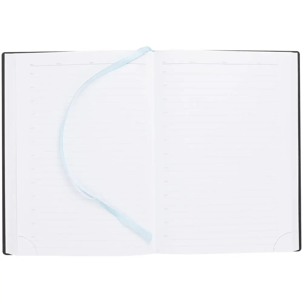 Ежедневник Vivian Metal, недатированный, голубой