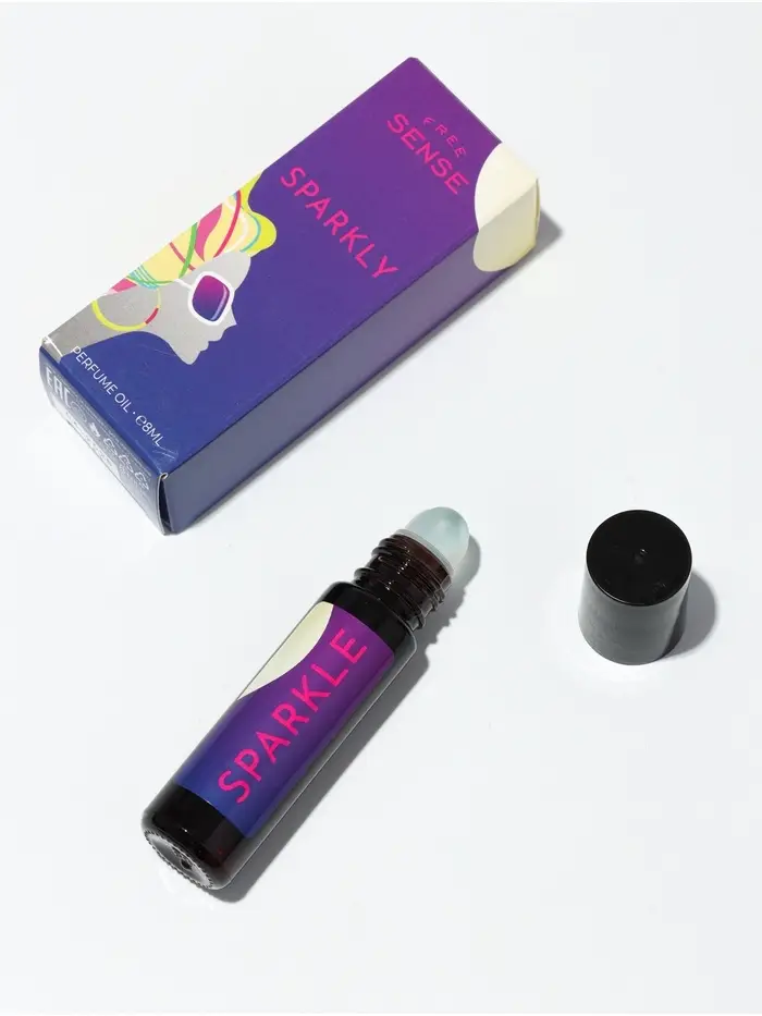 Парфюмерное масло женское Free Sense Sparkly, 8 мл