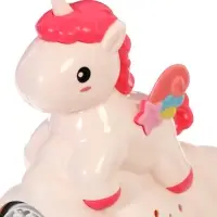 Генератор мыльных пузырей "Единорожка", световые эффекты, работает от батареек