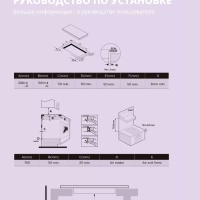 Индукционная варочная панель CIH301, 2 конфорки, инвертор