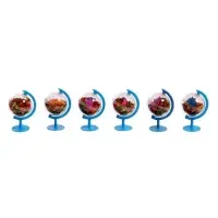 Растущие игрушки в глобусе &laquo;Животные и шарики&raquo;, 2 х 3,5 х 6,5 см, МИКС