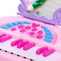 Пианино &laquo;Мечта девочки&raquo;, со стульчиком, зеркалом, микрофоном