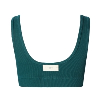 Топ женский укороченный Mist Old School размер 42, цвет зелёный