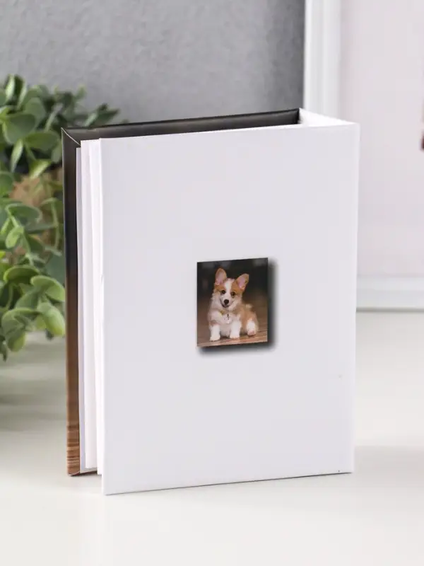 Фотоальбом 100 фото "Собачка"  10X15см, ПП карм.