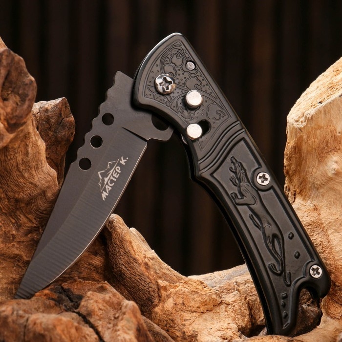 Нож складной Нож складной "Пиранья" 16см, клинок 67мм/1,2мм