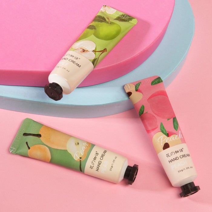 Крем для рук &laquo;Фруктовый микс&raquo;, набор 3 шт