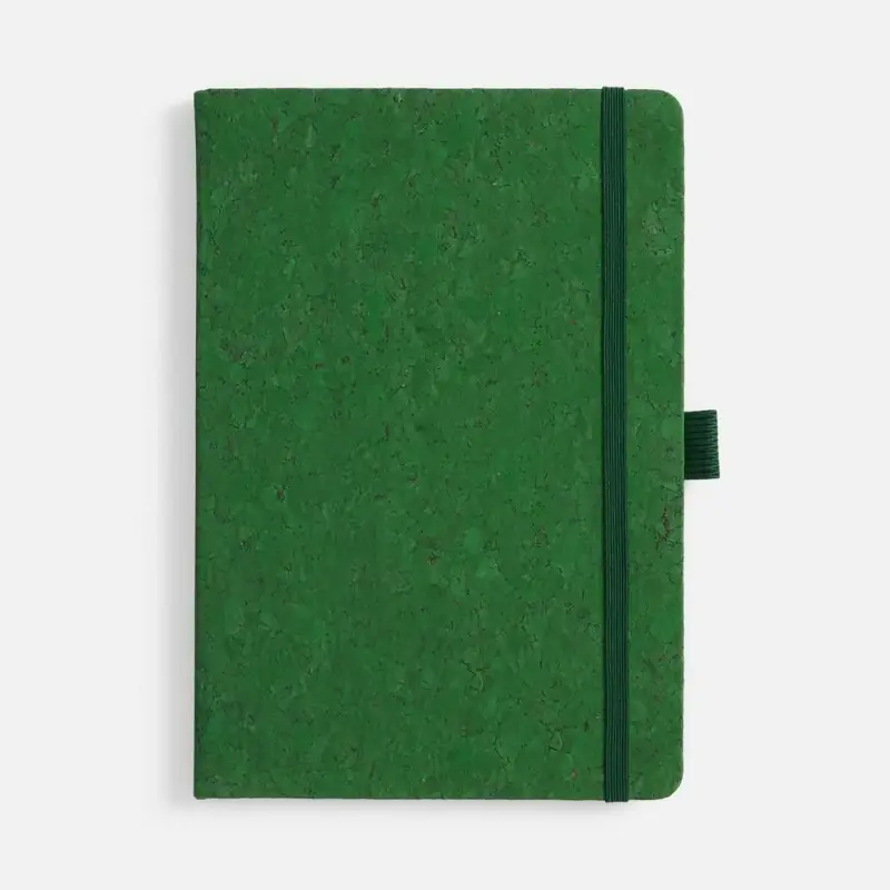 Блокнот Cork County, зеленый