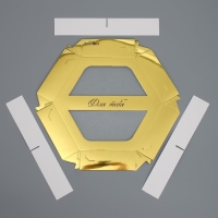 Коробка кондитерская складная, упаковка &laquo;Для тебя&raquo;, 23 х 23х 4 см