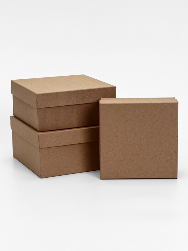 Набор коробок 3 в 1 "Крафт" , 19 х 17,5 х 15,5 см