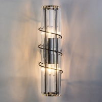 Бра "Кристас" 2хЕ27 40Вт черный 14х12х40см Бра "Кристас" 2хЕ27 40Вт черный 14х12х40см