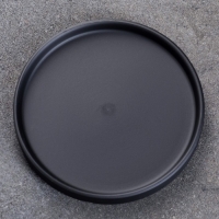 Поддон керамический для цветочного горшка до 14,5 см, черный, 15,5 см Поддон керамический для цветочного горшка до 14,5 см, черный, 15,5 см