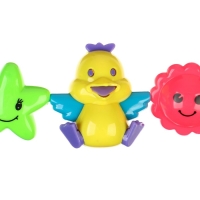 Растяжка на коляску/кроватку &laquo;Птенчики&raquo;, 3 игрушки, цвет МИКС, Крошка Я