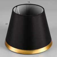 Абажур E27 черный 25х25х19 см Абажур E27 черный 25х25х19 см