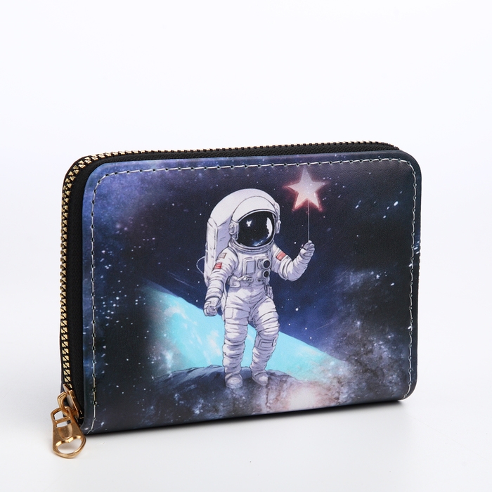 Кошелёк детский на молнии «Выбражулька», цвет тёмно-синий Кошелёк детский на молнии «Выбражулька», цвет тёмно-синий