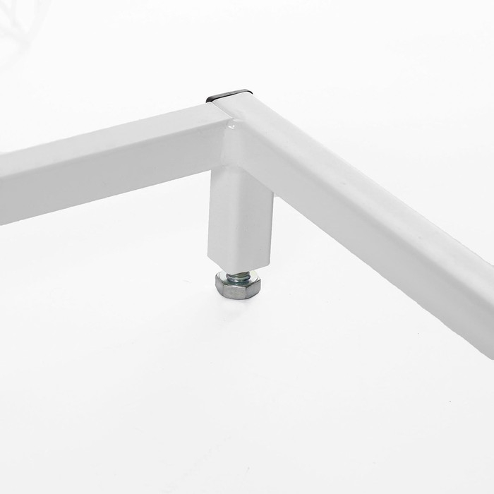 Горка-накопитель из четырёх корзин, 63&times;43&times;120, цвет белый