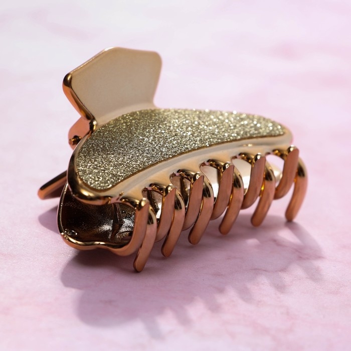 Краб для волос &laquo;Изыскана и неповторима&raquo;, 6,4 см х 3 см х 4 см