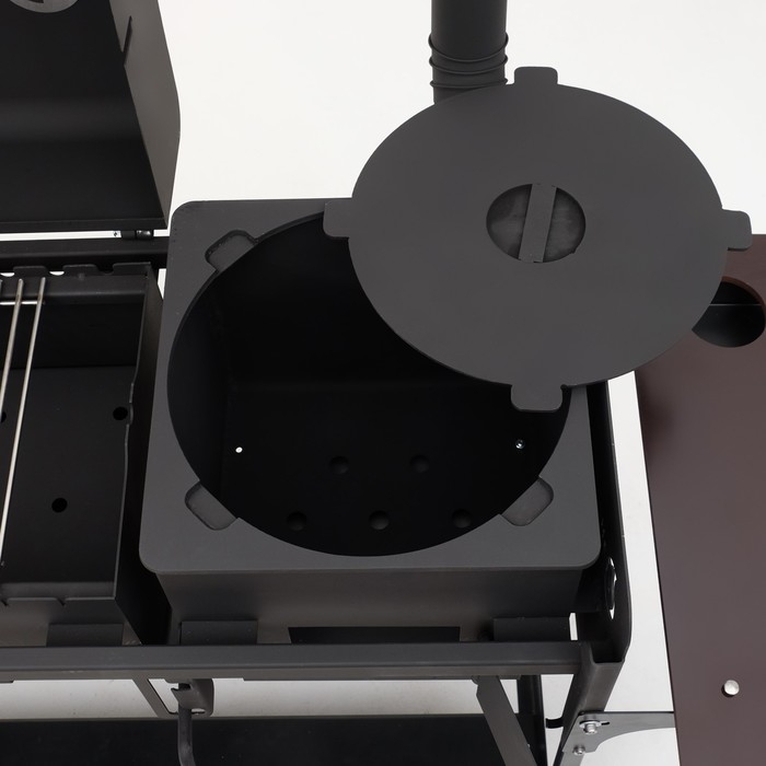 Гриль-Казан-Мангал Гриль-Казан-Мангал "Роланд" 181,7 х 65 х 179 см