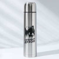 Термос &laquo;Сильный духом&raquo; в чехле, 1 л, время сохранения тепла 6-12 ч