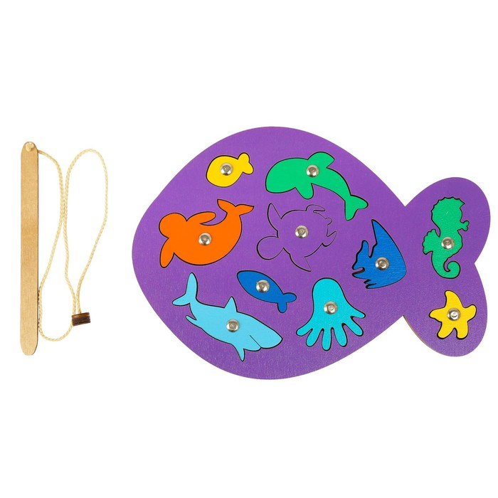 Магнитная рыбалка &laquo;Рыбка&raquo; МИКС