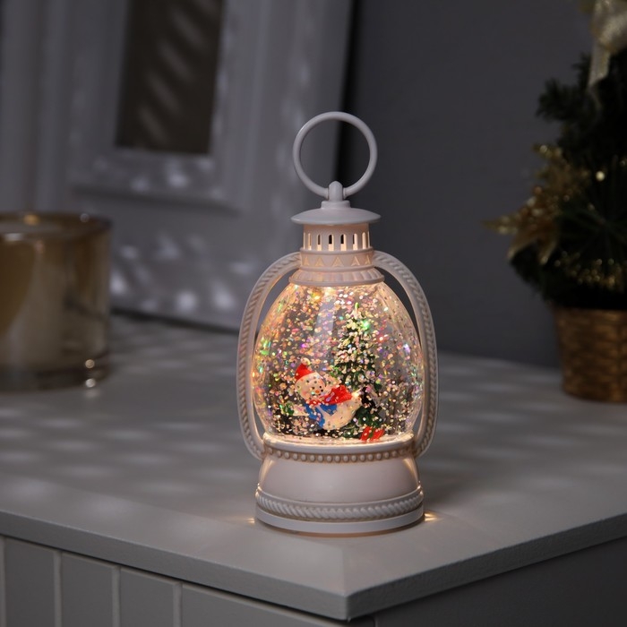 Светодиодная фигура «Снеговик и ёлка» 7 × 12.5 × 6.5 см, пластик, батарейки АААх2 (не в комплекте), свечение тёплое белое Светодиодная фигура «Снеговик и ёлка» 7 × 12.5 × 6.5 см, пластик, батарейки АААх2 (не в комплекте), свечение тёплое белое