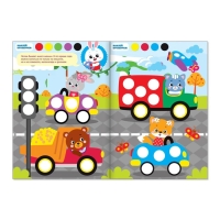 Наклейки &laquo;Весёлые кружочки. Летние истории&raquo;, 16 страниц, формат А4