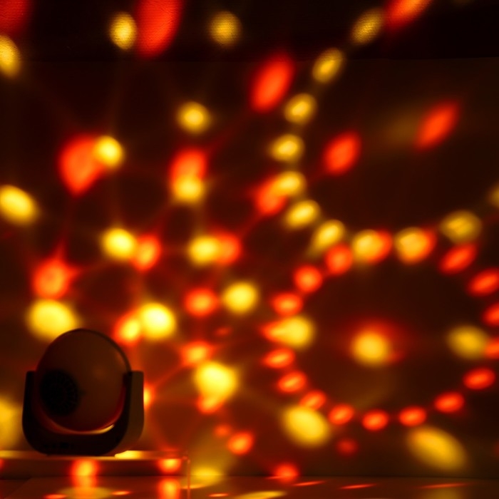 Световой прибор &laquo;Караоке&raquo; 20 см, динамик, микрофон, свечение RGB, 5 В