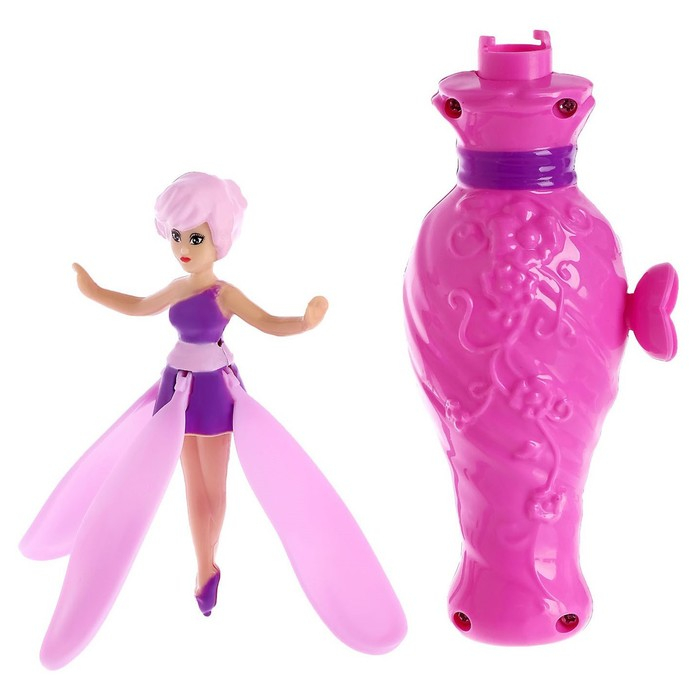 Кукла-юла летающая и парящая &laquo;Принцесса&raquo;, 2 в 1, на заводном механизме