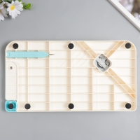 Доска для создания коробок и конвертов и бантиков с дыроколом для углов 5х34х18,5 см