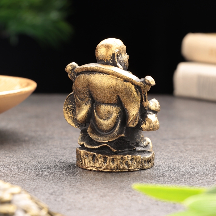 Сувенир &laquo;Хотей на успех", гипсобетон, 6х5х5 см, набор 3 шт