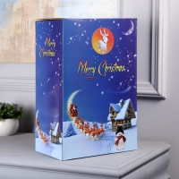 Светодиодная фигура &laquo;Оленёнок&raquo; 28 &times; 36 &times; 18 см, акрил, 40 LED, 220 В, свечение белое