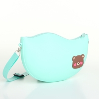 Сумка детская для девочки на молнии, цвет бирюзовый Сумка детская для девочки на молнии, цвет бирюзовый