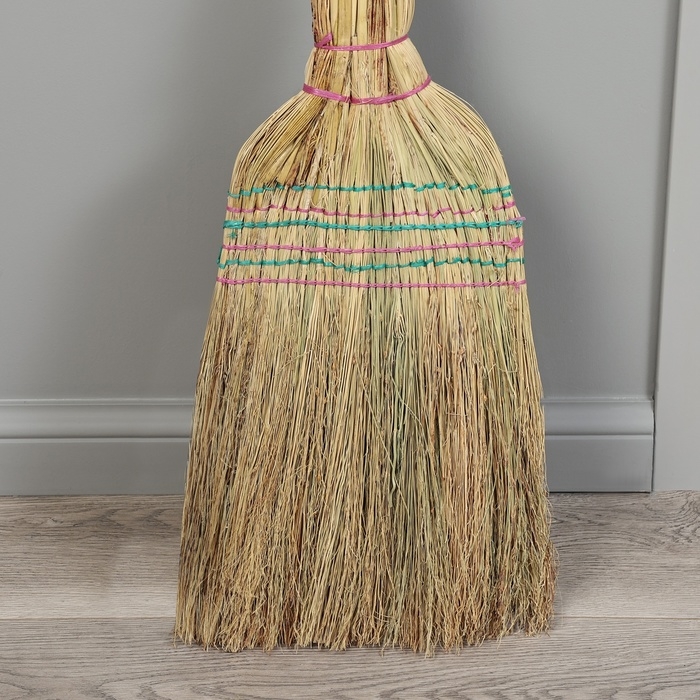 Веник 3-х лучевой 6-ти прошивной &laquo;Сорго&raquo;, 400 гр, 95 см