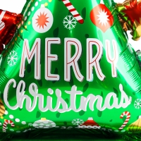 Новый год! Шар фольгированный 30" &laquo;Ёлочка&raquo;, на подставке