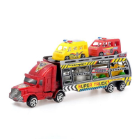 Грузовик инерционный «Автовоз», с машинками, цвета МИКС Грузовик инерционный «Автовоз», с машинками, цвета МИКС