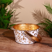 Кашпо "Бокси" металл 21х21х26 см Кашпо "Бокси" металл 21х21х26 см