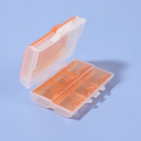 Таблетница &laquo;Комбо&raquo;, 9 &times; 7 &times; 3,5 см, 7 секций, цвет МИКС