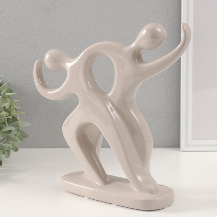 Сувенир керамика "Пара необычных" 7,5х26х27 см