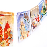 Набор &laquo;Новогодние Флажки&raquo;, 15 флажков