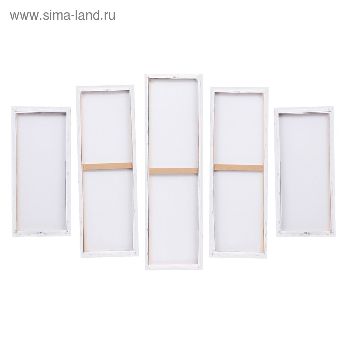 Модульная картина "Чёрная машина" (2-23х52; 2-24х70; 1-24х80) 120х80см