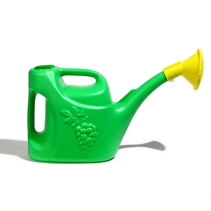 Лейка, 5 л, с рассеивателем, носик d = 30 мм, цвет МИКС