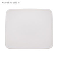 Корзина для хранения с крышкой &laquo;Плетёнка&raquo;, 35&times;29&times;22,5 см, цвет белый