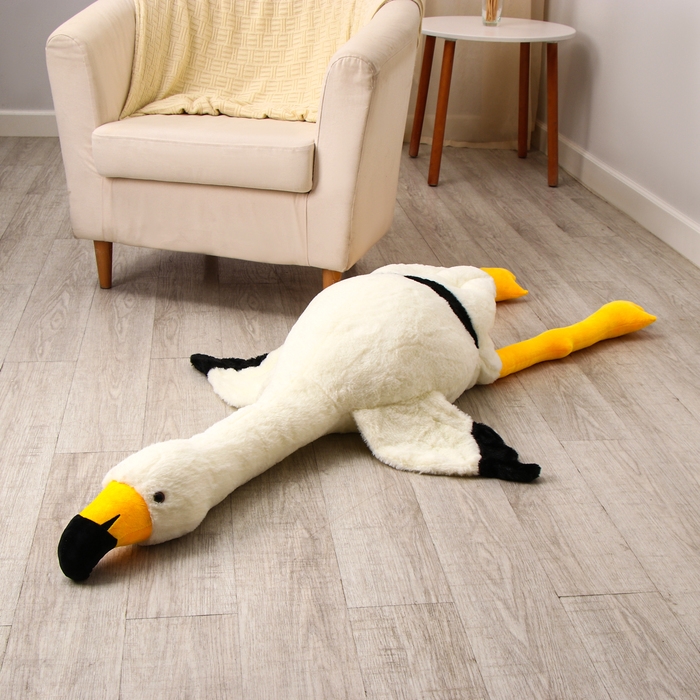 Мягкая игрушка &laquo;Фламинго&raquo;, 160 см, цвет белый