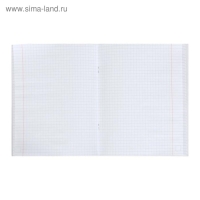 Тетрадь 96 листов в клетку METALLIC, обложка бумвинил, блок офсет, мята