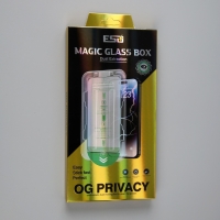 Защитное стекло для iPhone 14 Pro Max, антишпион, рамка для установки, 9H, 0.33 мм Защитное стекло для iPhone 14 Pro Max, антишпион, рамка для установки, 9H, 0.33 мм